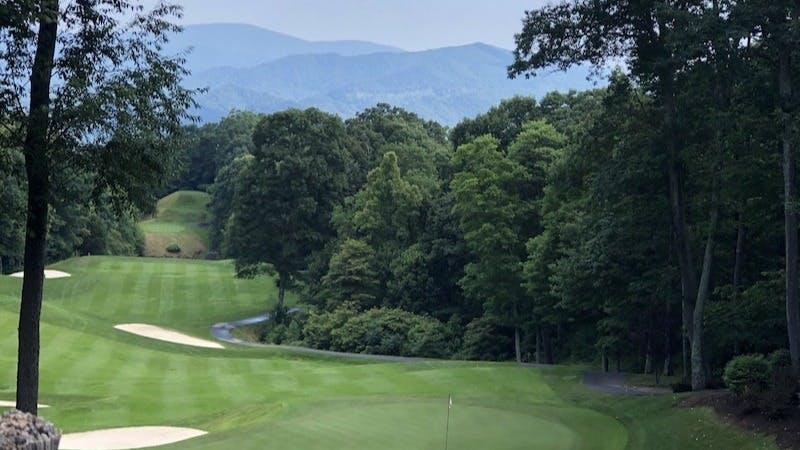 Mountain Air Golf Club in North Carolina mountains.