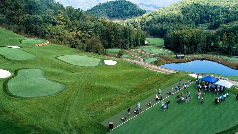 Balsam Mountain Preserve Golf community in North Carolina Mountains. Arnold Palmer Signature Design.