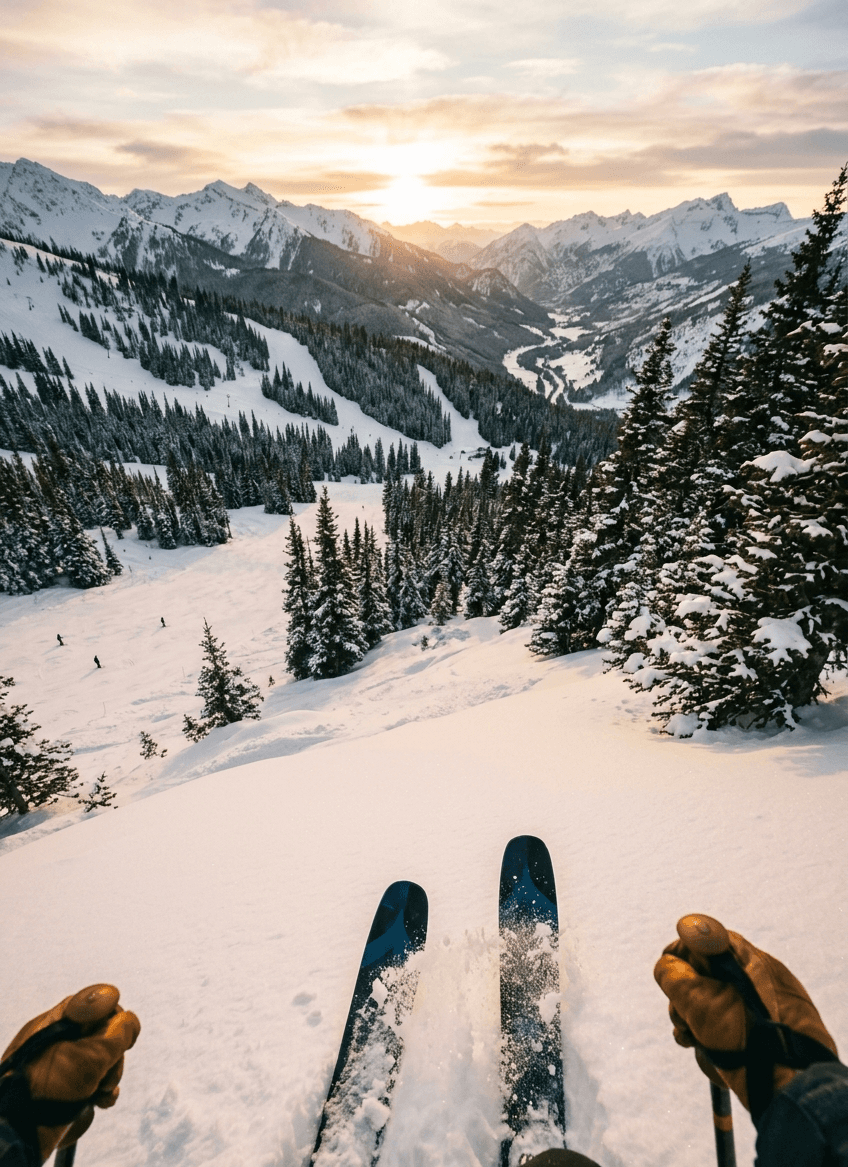 Skiing