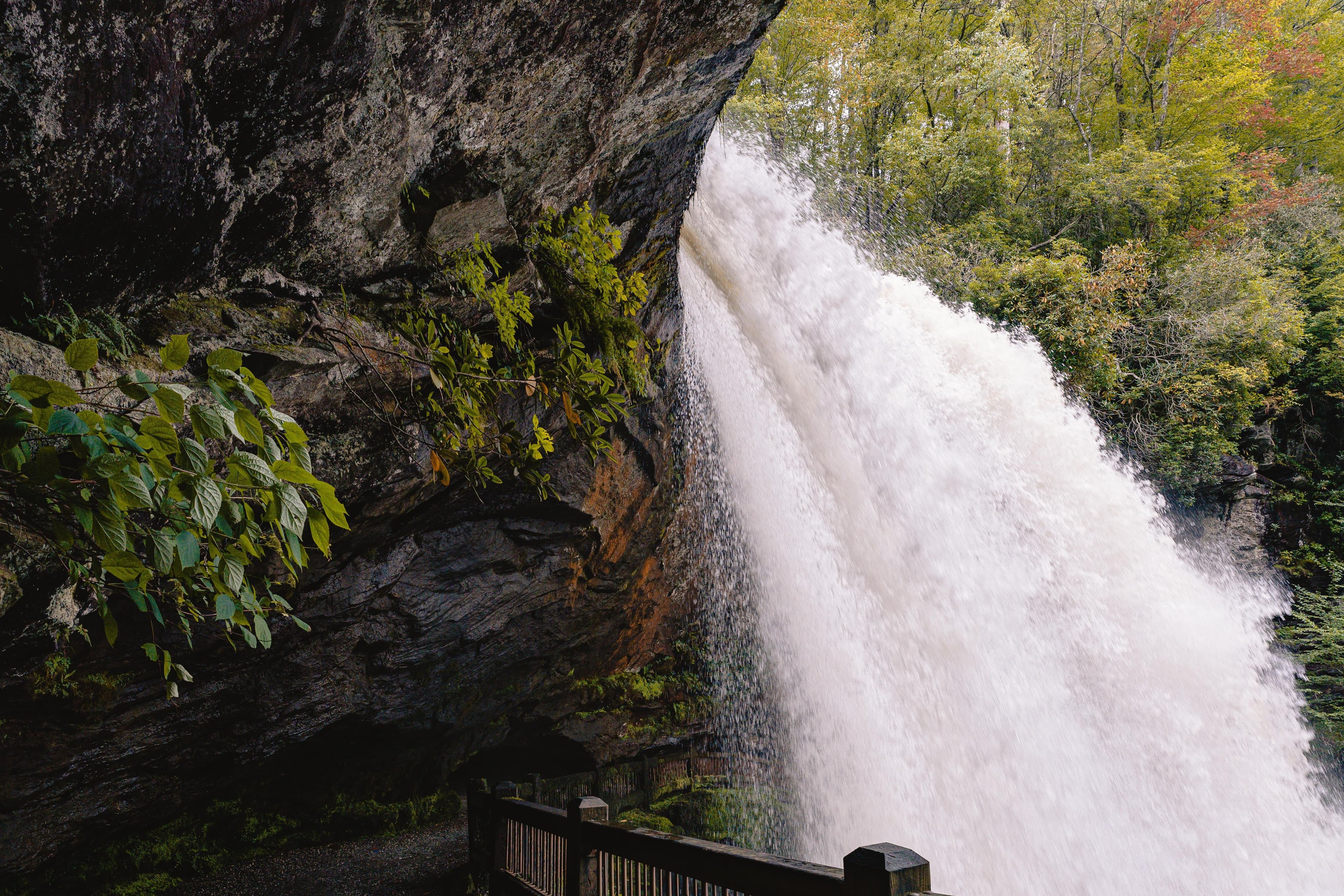 Waterfall near Highlands and Cashiers by Kenny Gaines.