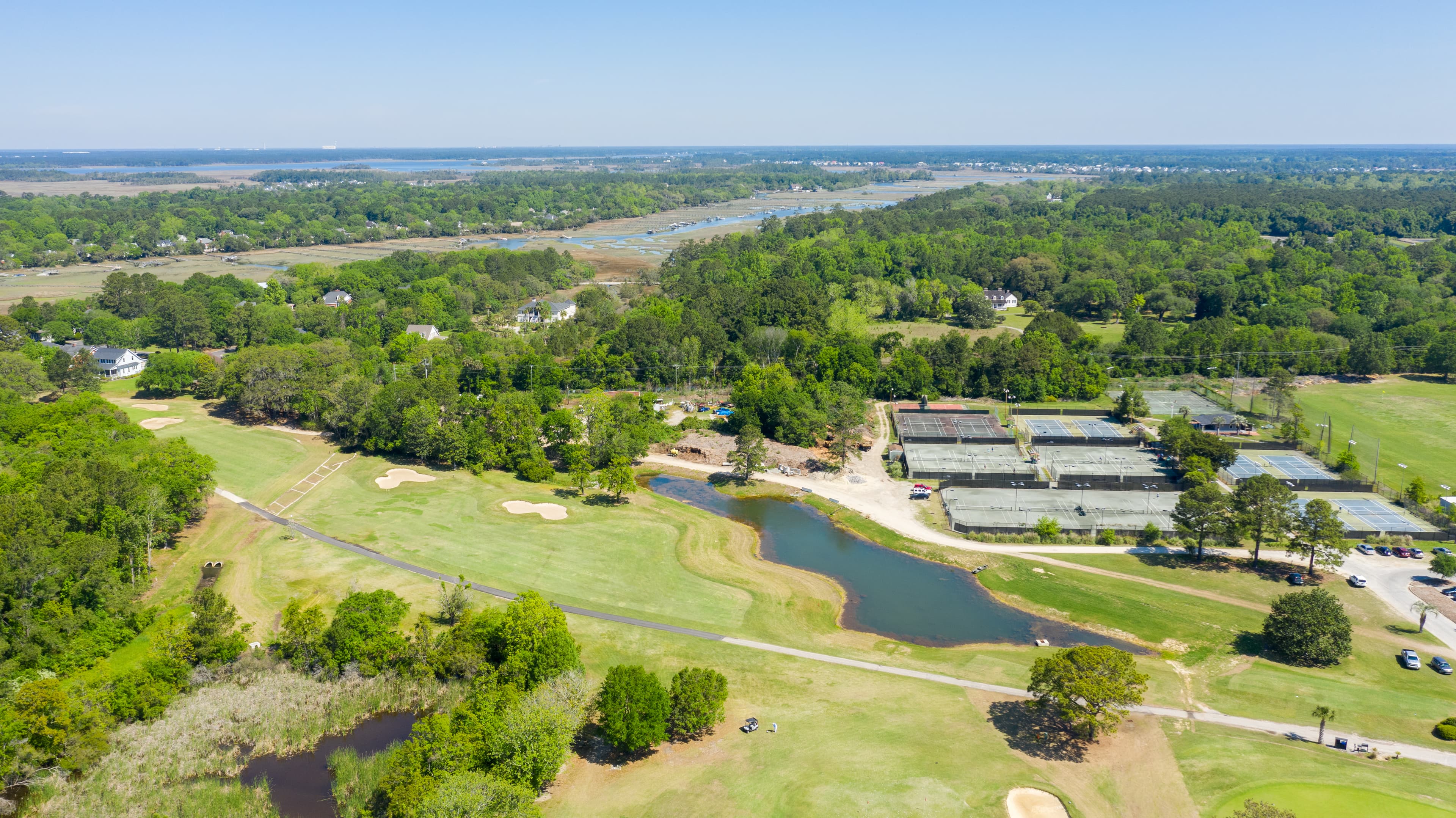 Snee Farm Golf Club golf course and tennis facility